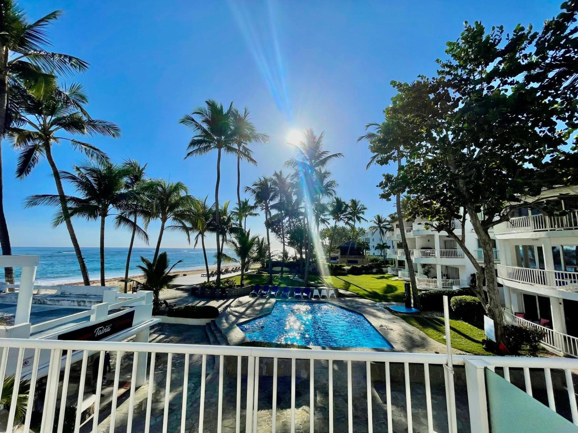 Panoramic Views Two Decks 1St Row Ocean Kite Beach Apartment Cabarete Exterior photo